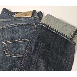 RALPH LAUREN Denim & Supply Straight DARK WASH Denim Blue Jeans Mens 34x30 EUC